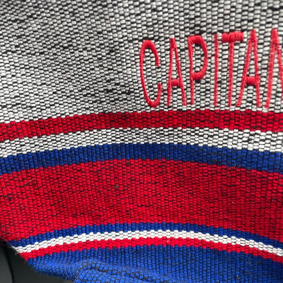 * Woven Captain America Baja draw string backpack Bag - Picture 4 of 8